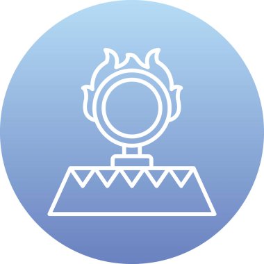 Modern simgenin vektör illüstrasyonu