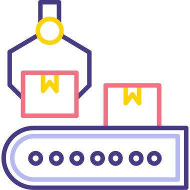 ağ web simgesi basit illüstrasyon