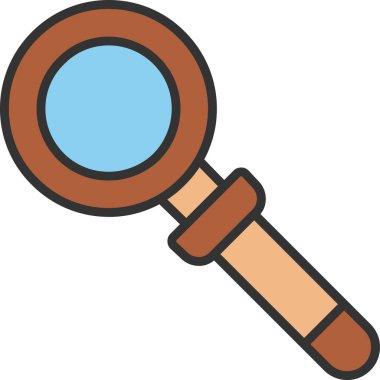 Ara. Web simgesi basit illüstrasyon