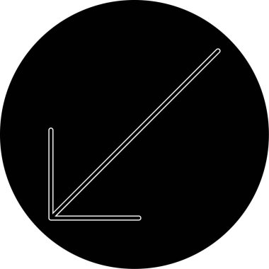 Modern bir simgenin vektör illüstrasyonu