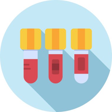 test tüpleri vektör illüstrasyonu