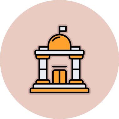 Yapı simgesinin vektör illüstrasyonu