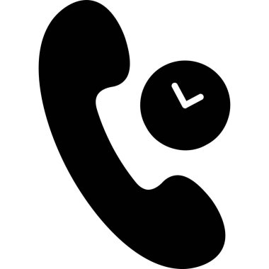 Çağrı merkezi kabartma vektör simgesi