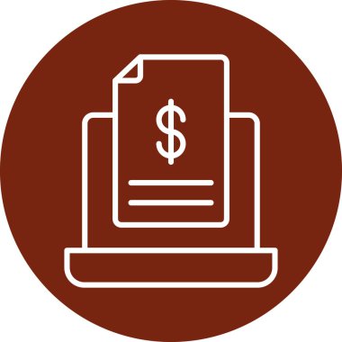 Banka binası. Basit resimleme