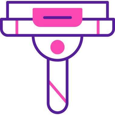 Duş. Web simgesi basit illüstrasyon