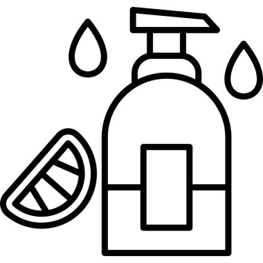 Musluk ikonu. Web için tap vektör simgelerinin özet çizimi