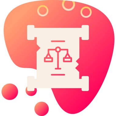 Kırmızı ve beyaz bir arkaplanın vektör çizimi