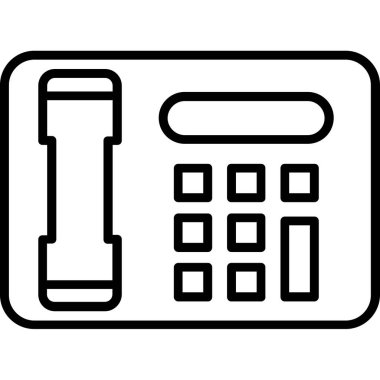 Hesap makinesi. Web simgesi basit illüstrasyon