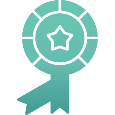 Ödül. Web simgesi basit illüstrasyon