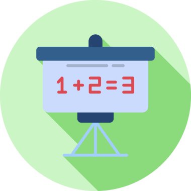 Eğitim simgesi vektör illüstrasyonu