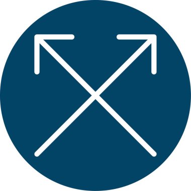 ok simgesi vektör illüstrasyonu