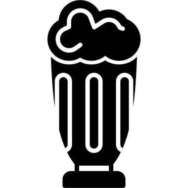 Bira. Web simgesi basit illüstrasyon