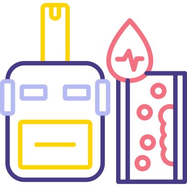 elektrik kablosu elektrik simgesi