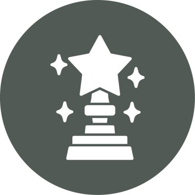 Ödül kupası yıldız simgesi