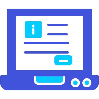 Web ve mobil vektör simgesi