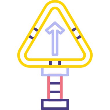 Trafik ışığı web simgesi vektör illüstrasyonu