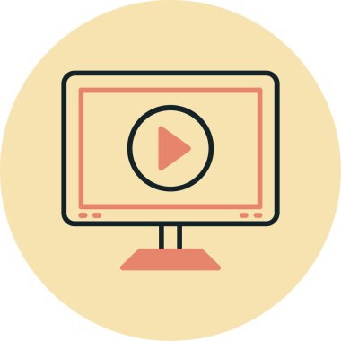 seo modern simgesinin vektör illüstrasyonu