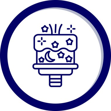 Bir robotun vektör illüstrasyonuName