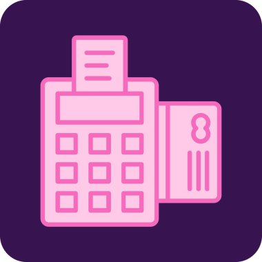 Banka. Web simgesi basit illüstrasyon