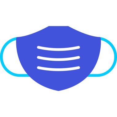 Kalkan. Web simgesi basit illüstrasyon