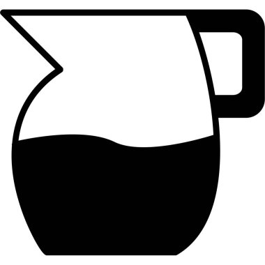 Bardak içeceği simgesi ana hatlarıyla