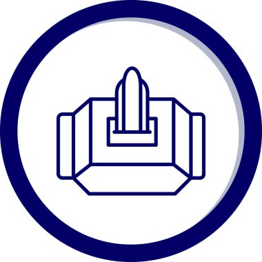 Modern b 'nin vektör illüstrasyonu eksik simgesi