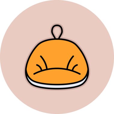 Çizgi film karakterinin vektör çizimi