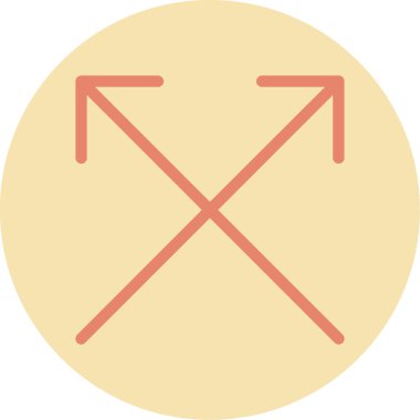 Modern simgenin vektör illüstrasyonu