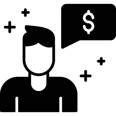 konuşma kabarcığı vektör çizimi