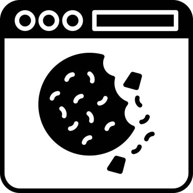 Gıda simgesinin vektör illüstrasyonu