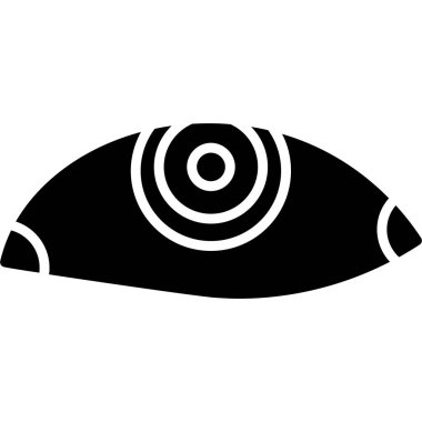 Göz simgesi. vektör illüstrasyonu