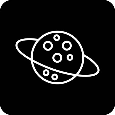 Bir yıldız simgesinin vektör illüstrasyonu