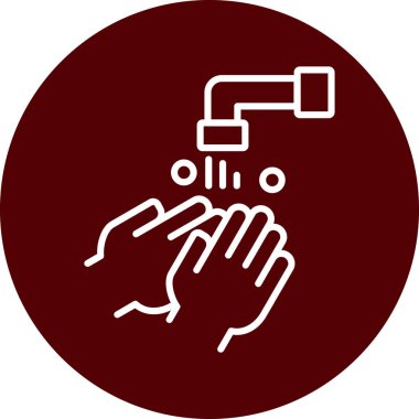 Çemberde bir damla tutan eller