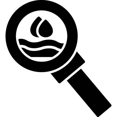 Su damlası. vektör illüstrasyonu