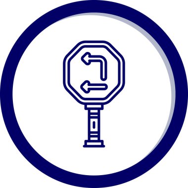 dur simgesi, vektör illüstrasyonu