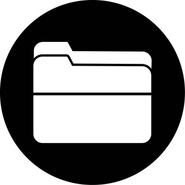 Dosya. Web simgesi basit illüstrasyon