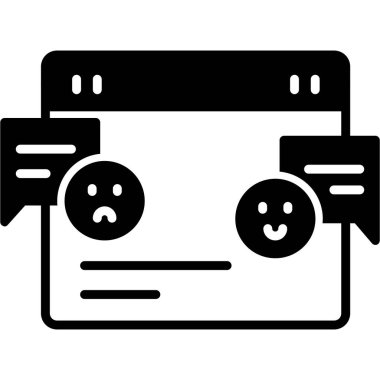 Kart. Web simgesi basit tasarım