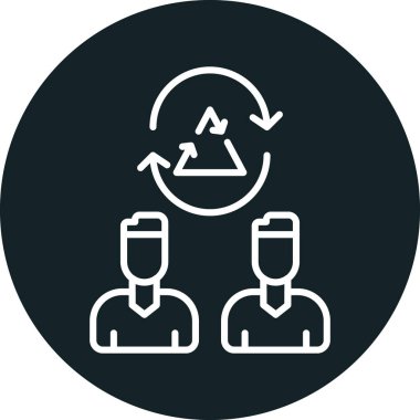 seo modern simgesinin vektör illüstrasyonu