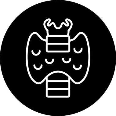 Gıda simgesinin vektör simgesi