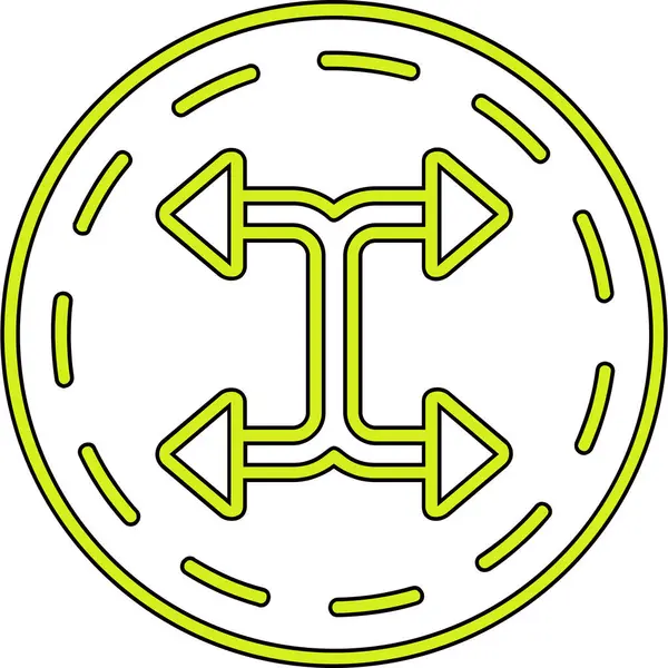 Çizgi film simgesinin vektör çizimi