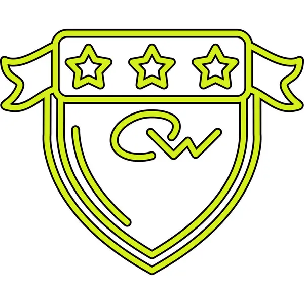 Bir yıldızın vektör illüstrasyonu