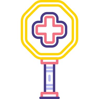 - Şeker. Web simgesi basit illüstrasyon