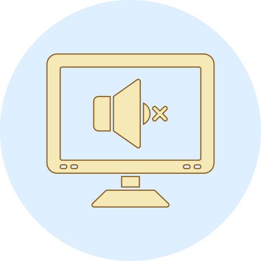 video simgesi, vektör illüstrasyonu