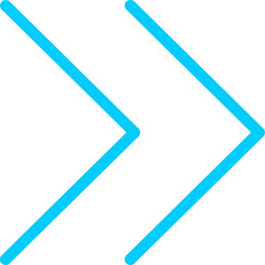 Yöne doğru anahat vektör simgesi