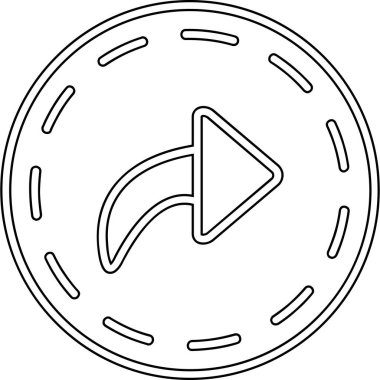 Oynayın. Web simgesi basit tasarım