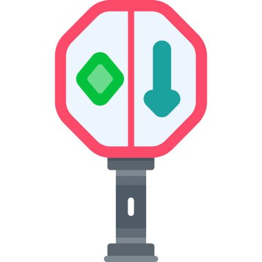 Trafik ışığı. Web simgesi