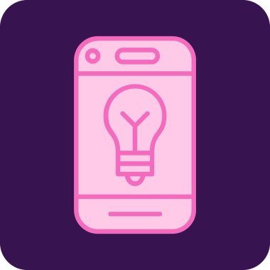 Vektör Mobil simge illüstrasyonu