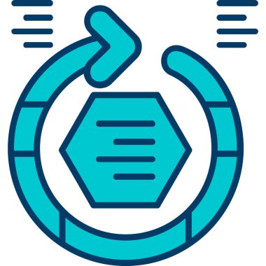 Araba aküsü. Web simgesi basit illüstrasyon