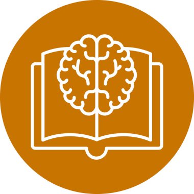 Vektör Beyin simgesi illüstrasyonu