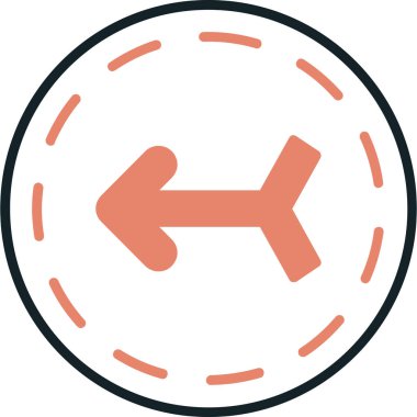 ok simgesi vektör illüstrasyonu